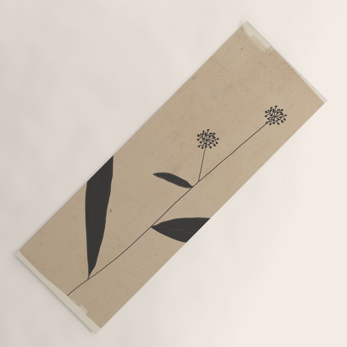 Abstract Art /Minimal Plant 8 Yoga Mat Gallery Image 1