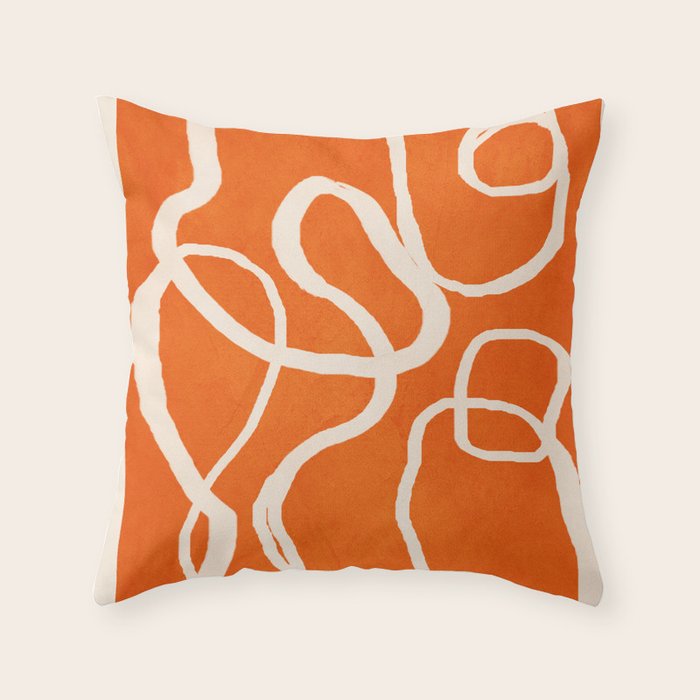Ether Line 3 Throw Pillow Gallery Image 6