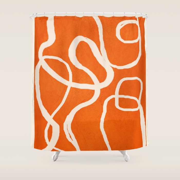 Ether Line 3 Shower Curtain Gallery Image 1