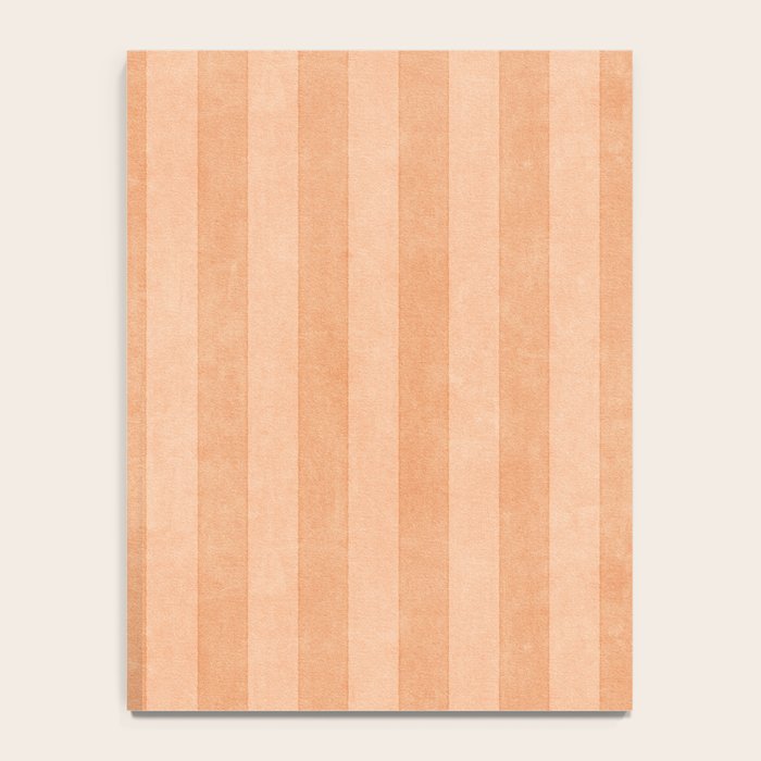 STRIPES - 004 - peach Notebook Gallery Image 4