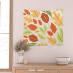 Autumn leaves Wall Tapestry Gallery Image 2