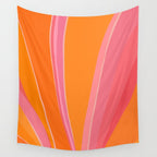 Sunshine Stripe Floral Wall Tapestry Gallery Image 4