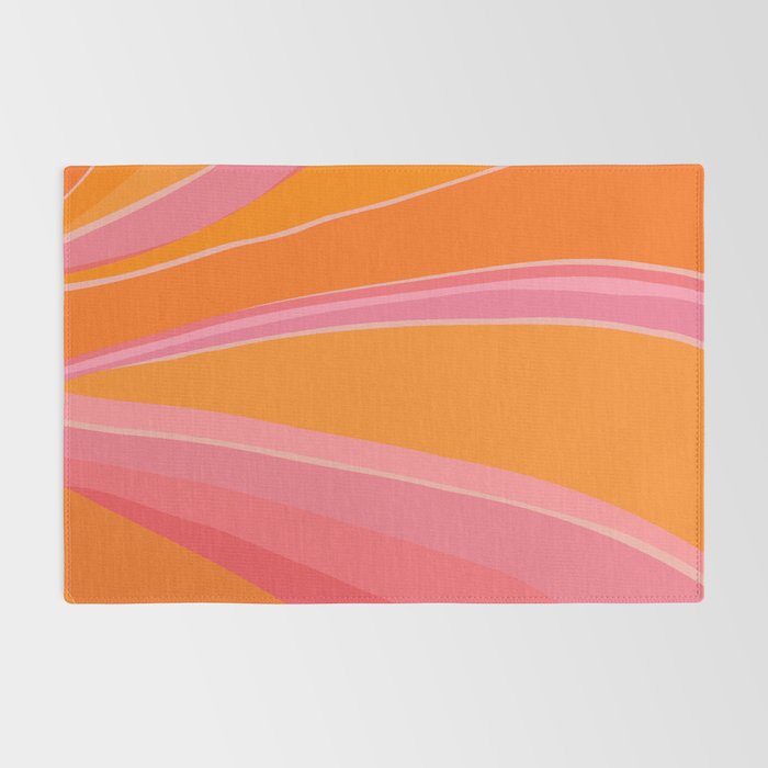 Sunshine Stripe Floral Rug Gallery Image 2