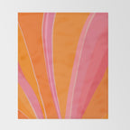 Sunshine Stripe Floral Throw Blanket Gallery Image 2