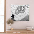 Bottling Starlight Wall Tapestry Gallery Image 2