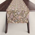 Vintage Paisley Harmony Table Runner Gallery Image 1