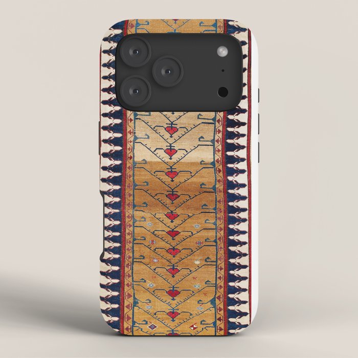 Azerbaijani Northwest Persian Carpet Print iPhone Case Gallery Image 3