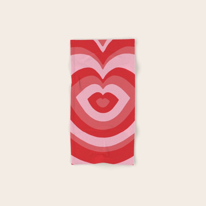 Hypnotic Cherry Lips Bath Towel Gallery Image 1