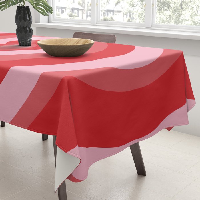 Hypnotic Cherry Lips Tablecloth Gallery Image 3