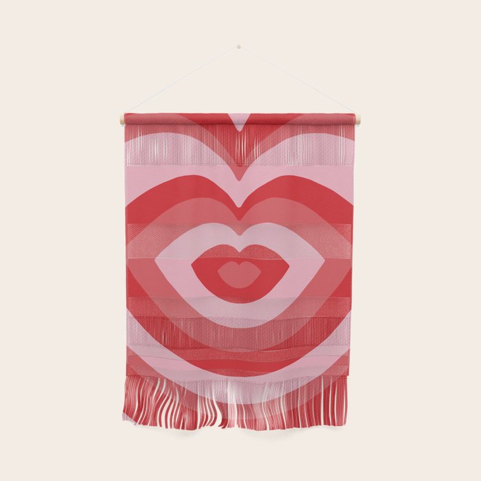 Hypnotic Cherry Lips Wall Hanging Gallery Image 1
