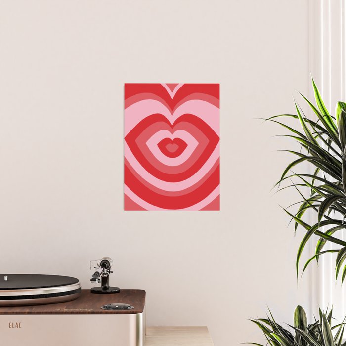 Hypnotic Cherry Lips Poster Gallery Image 2