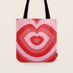 Hypnotic Cherry Lips Tote Bag Gallery Image 1