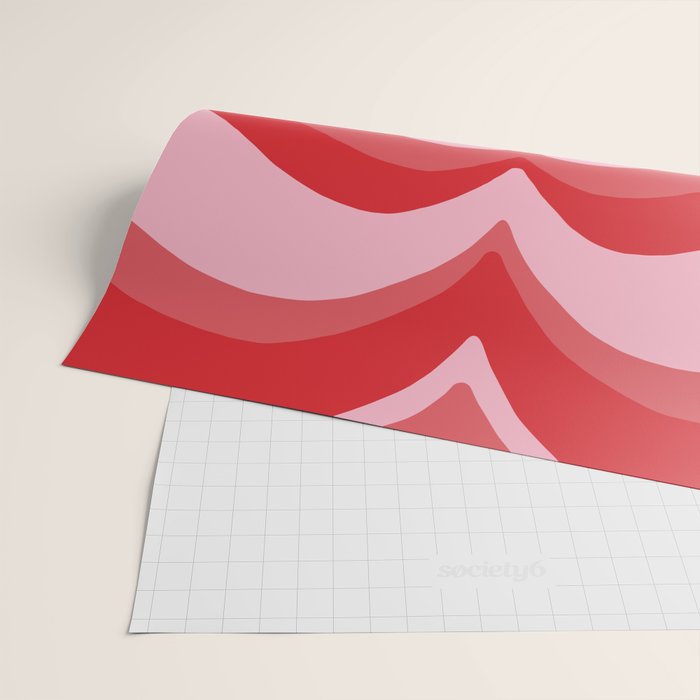Hypnotic Cherry Lips Wrapping Paper Gallery Image 2