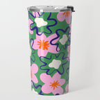 Bright Floral Travel Mug Gallery Image 2