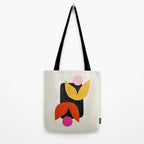Twin Tulip Tote Bag Gallery Image 2