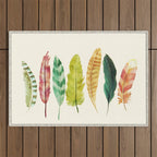 Feathers Outdoor Rug Gallery Image 1