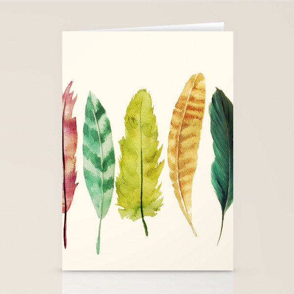 Feathers Stationery Card Gallery Image 2
