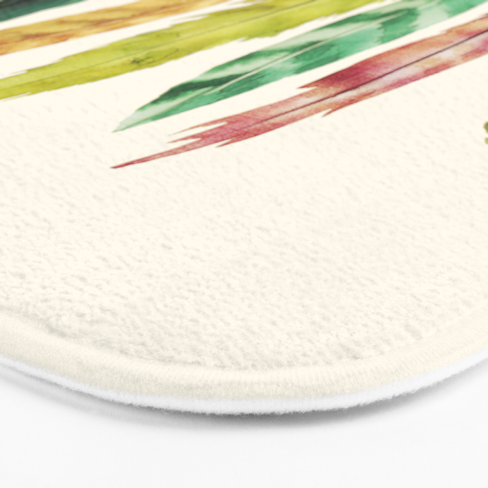 Feathers Bath Mat Gallery Image 3
