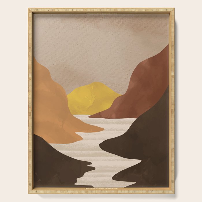 Canyon River Serving Tray Gallery Image 1