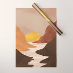 Canyon River Wrapping Paper Gallery Image 1