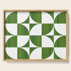 Quadrants (Matcha Green) Serving Tray Gallery Image 1