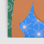 Retro Sun Patterned Dress Poster Gallery Image 3