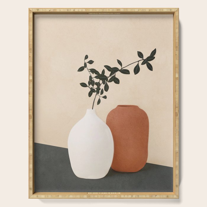 Vase Design 5 Serving Tray Gallery Image 1