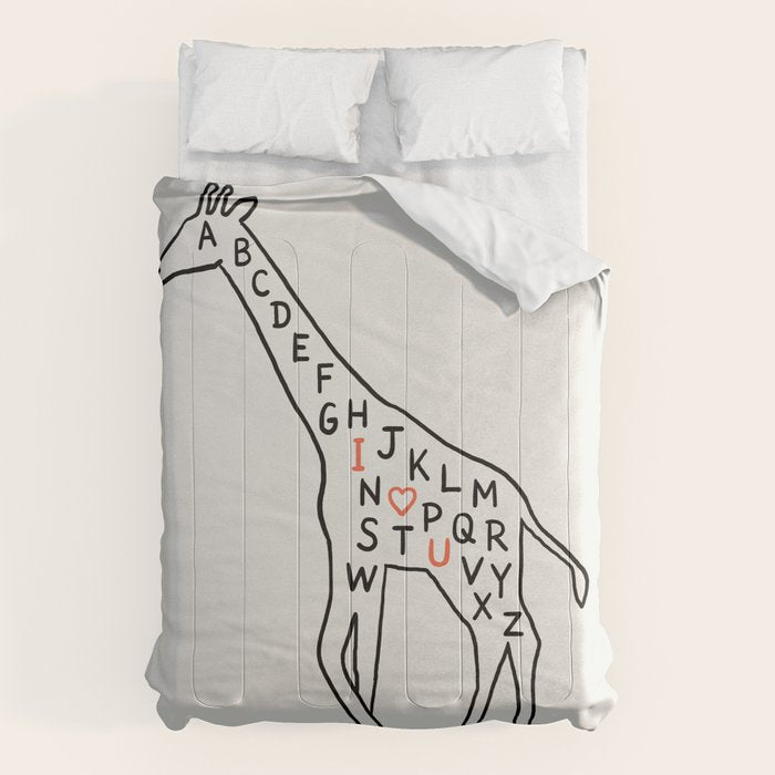I love you as high as I can reach Comforter Gallery Image 6