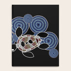 Authentic Aboriginal Art - Sea Turtles 2 Notebook Gallery Image 4
