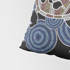 Authentic Aboriginal Art - Sea Turtles 2 Pillow Sham Gallery Image 4