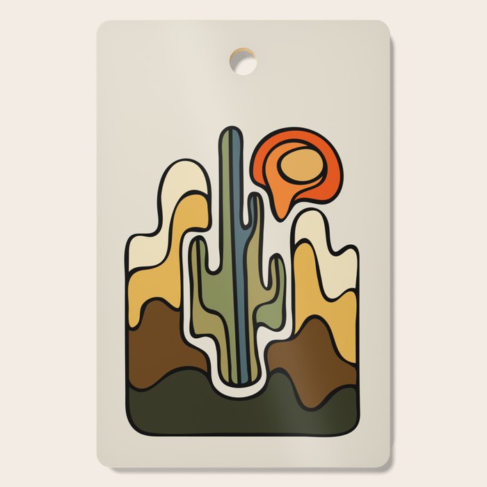 Desert Sun Cutting Board Gallery Image 1