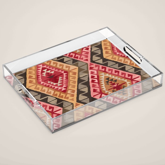 Sunset Kilim Acrylic Tray Gallery Image 1