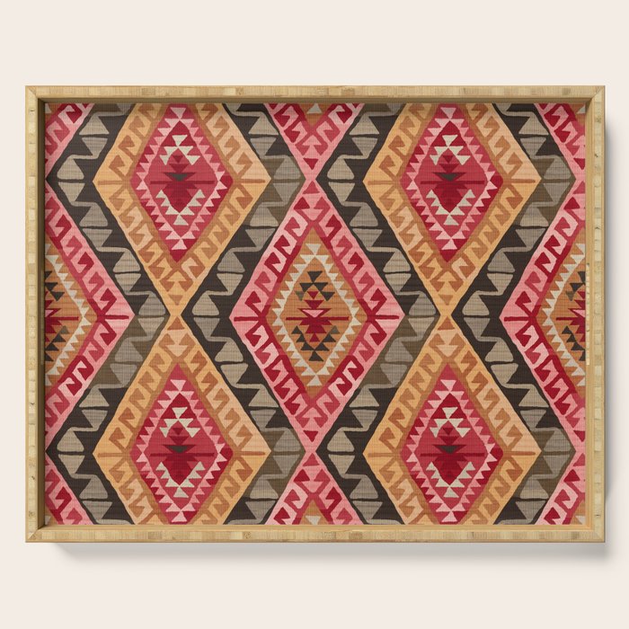 Sunset Kilim Serving Tray Gallery Image 1