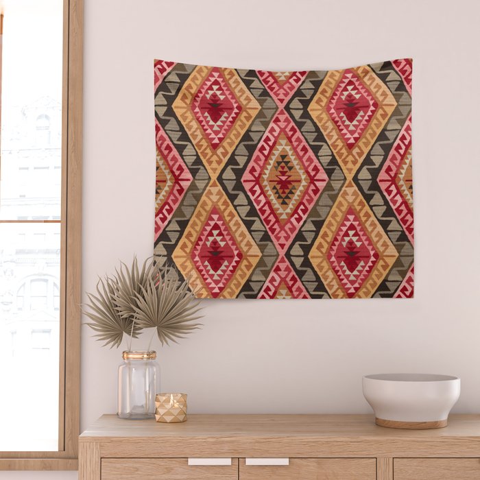 Sunset Kilim Wall Tapestry Gallery Image 2