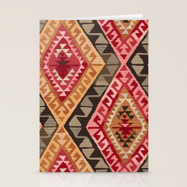 Sunset Kilim Stationery Card Gallery Image 1