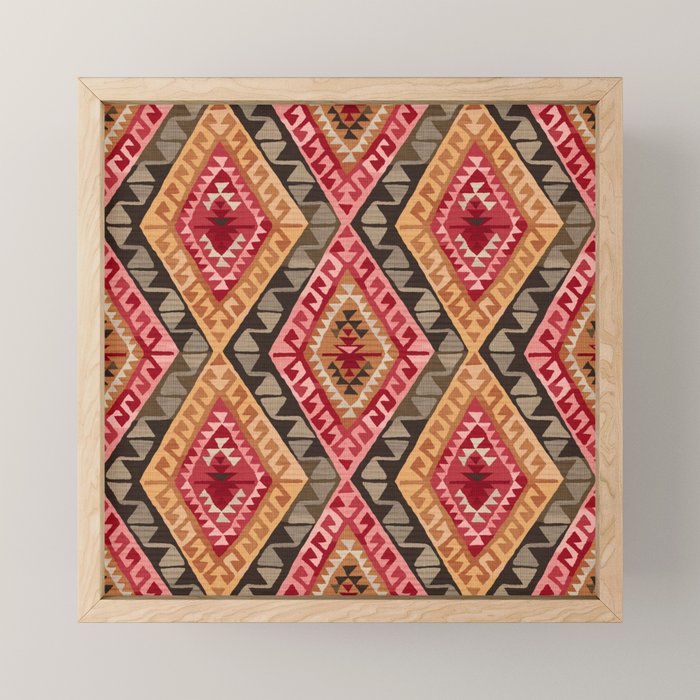 Sunset Kilim Mini Art Print Gallery Image 1