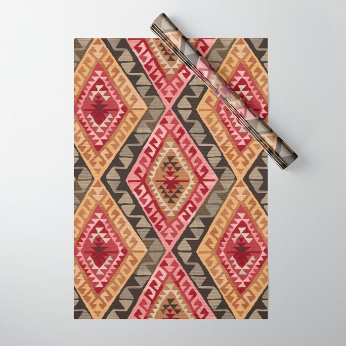 Sunset Kilim Wrapping Paper Gallery Image 1