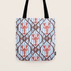 Coastal Lobster Elegance Tote Bag Gallery Image 1
