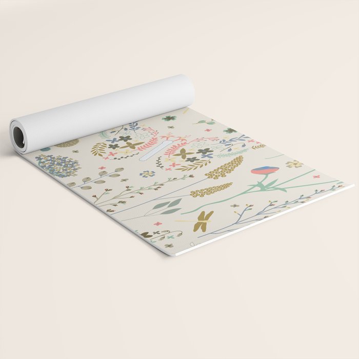 Wildflower Meadow Yoga Mat Gallery Image 2