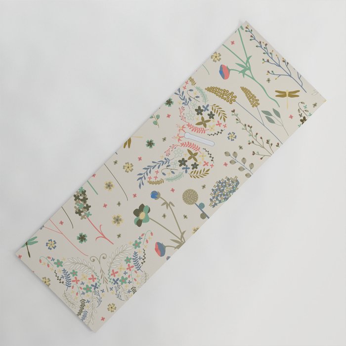 Wildflower Meadow Yoga Mat Gallery Image 1
