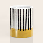 Sunshine Color Field Rothko Inspired Abstract Mid Century Modern Geometric Pattern Coffee Mug Gallery Image 4
