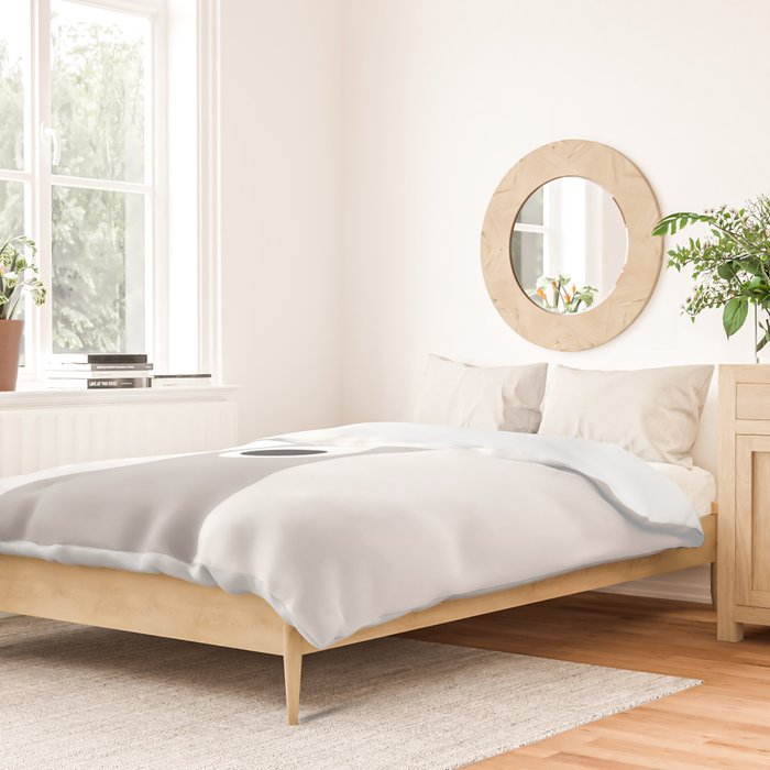 Cute Greyhound, Italian Greyhound or Whippet Cartoon Dog Duvet Cover Gallery Image 2