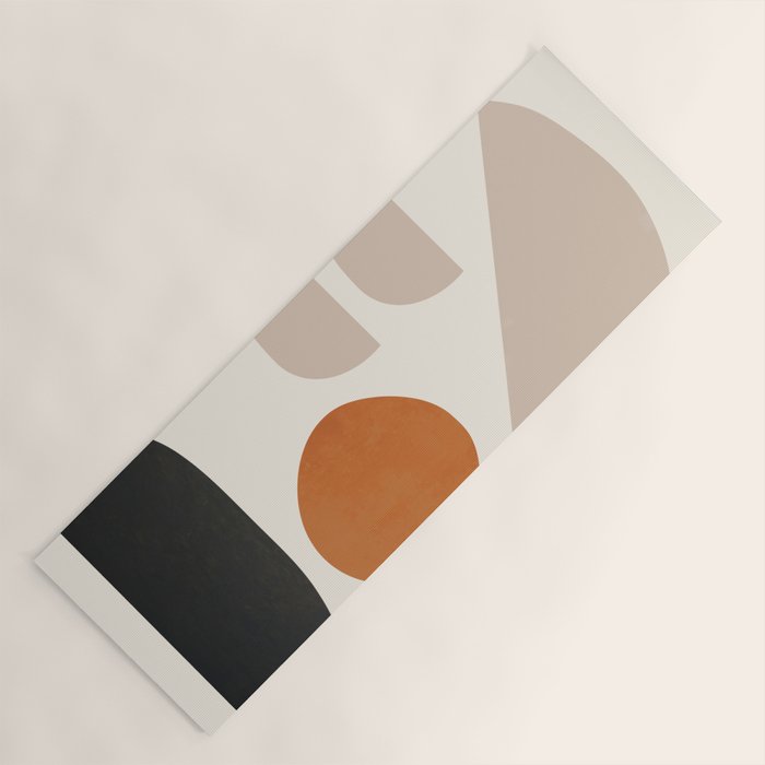 abstract minimal 62 Yoga Mat Gallery Image 1