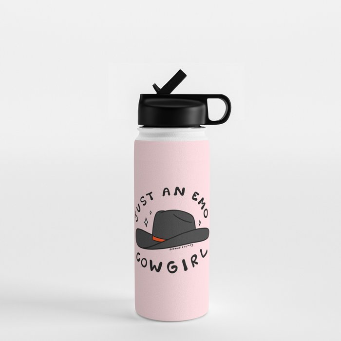 Just An Emo Cowgirl Water Bottle Gallery Image 1