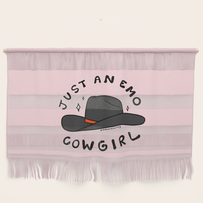 Just An Emo Cowgirl Wall Hanging Gallery Image 1