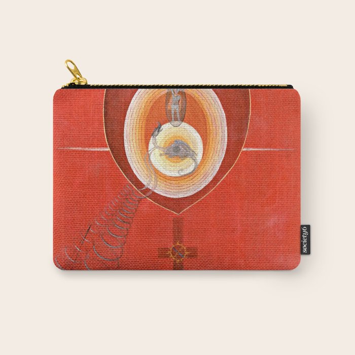 Hilma af Klint "The Dove, No. 08, Group IX-UW, No. 32" Carry All Pouch Gallery Image 1