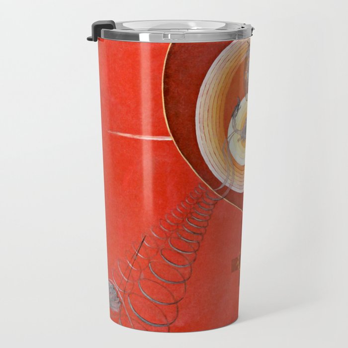 Hilma af Klint "The Dove, No. 08, Group IX-UW, No. 32" Travel Mug Gallery Image 3