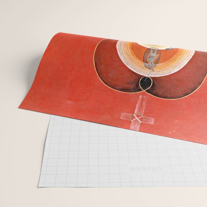 Hilma af Klint "The Dove, No. 08, Group IX-UW, No. 32" Wrapping Paper Gallery Image 2