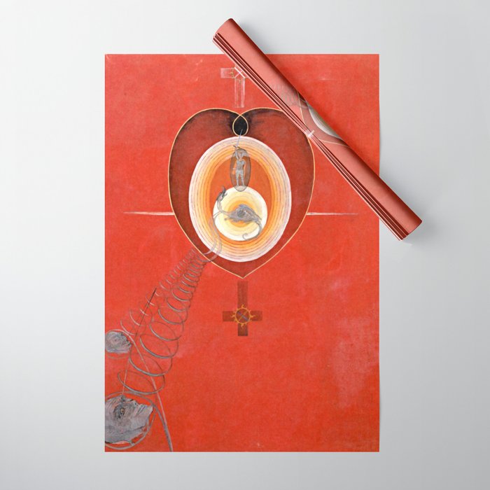 Hilma af Klint "The Dove, No. 08, Group IX-UW, No. 32" Wrapping Paper Gallery Image 1