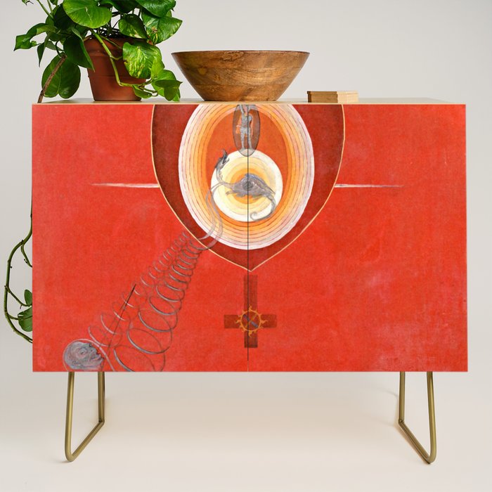 Hilma af Klint "The Dove, No. 08, Group IX-UW, No. 32" Credenza Gallery Image 1